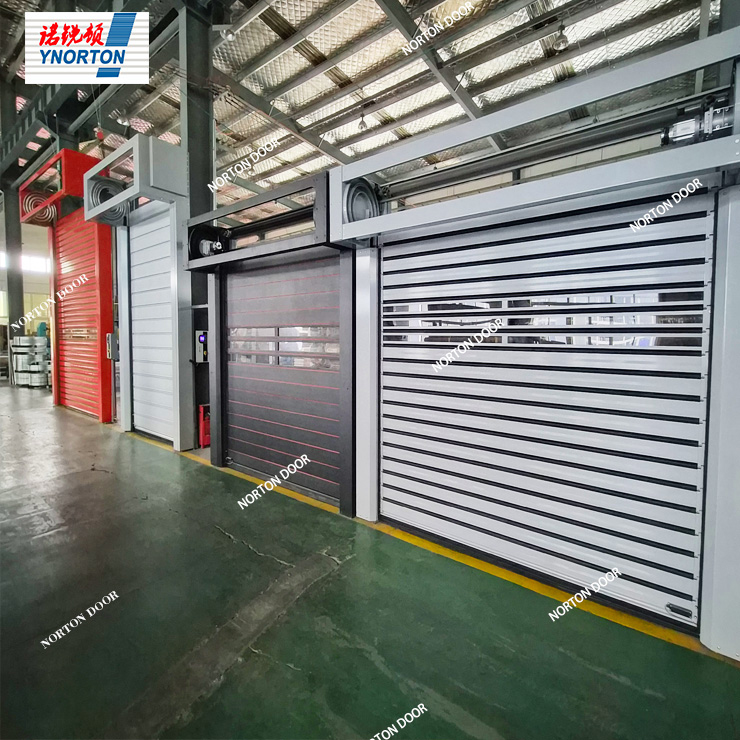 Installatievoorzorgsmaatregelen voor harde sneldeuren