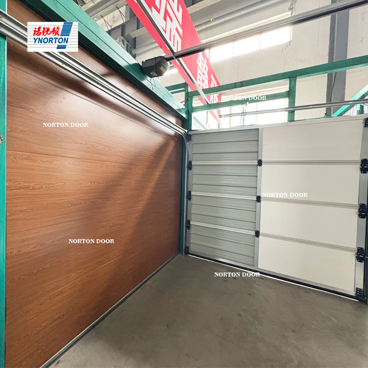 Aluminium sectionele garagedeuren