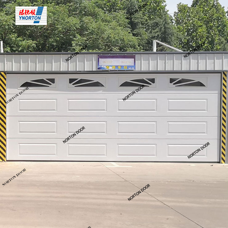 Stalen geïsoleerde garagedeur